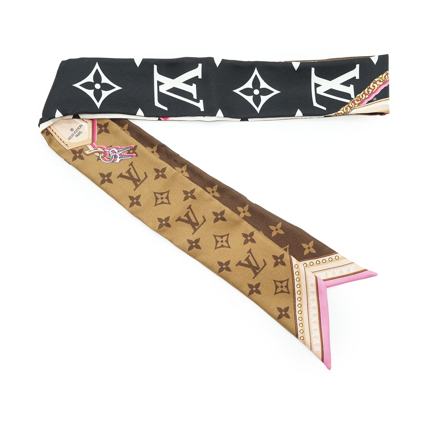 Monogram BB Bandeau Ultimate Silk Scarf