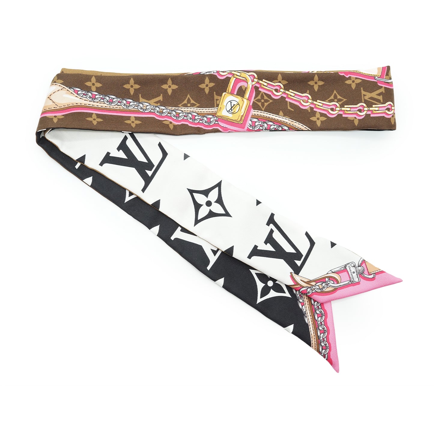 Monogram BB Bandeau Ultimate Silk Scarf