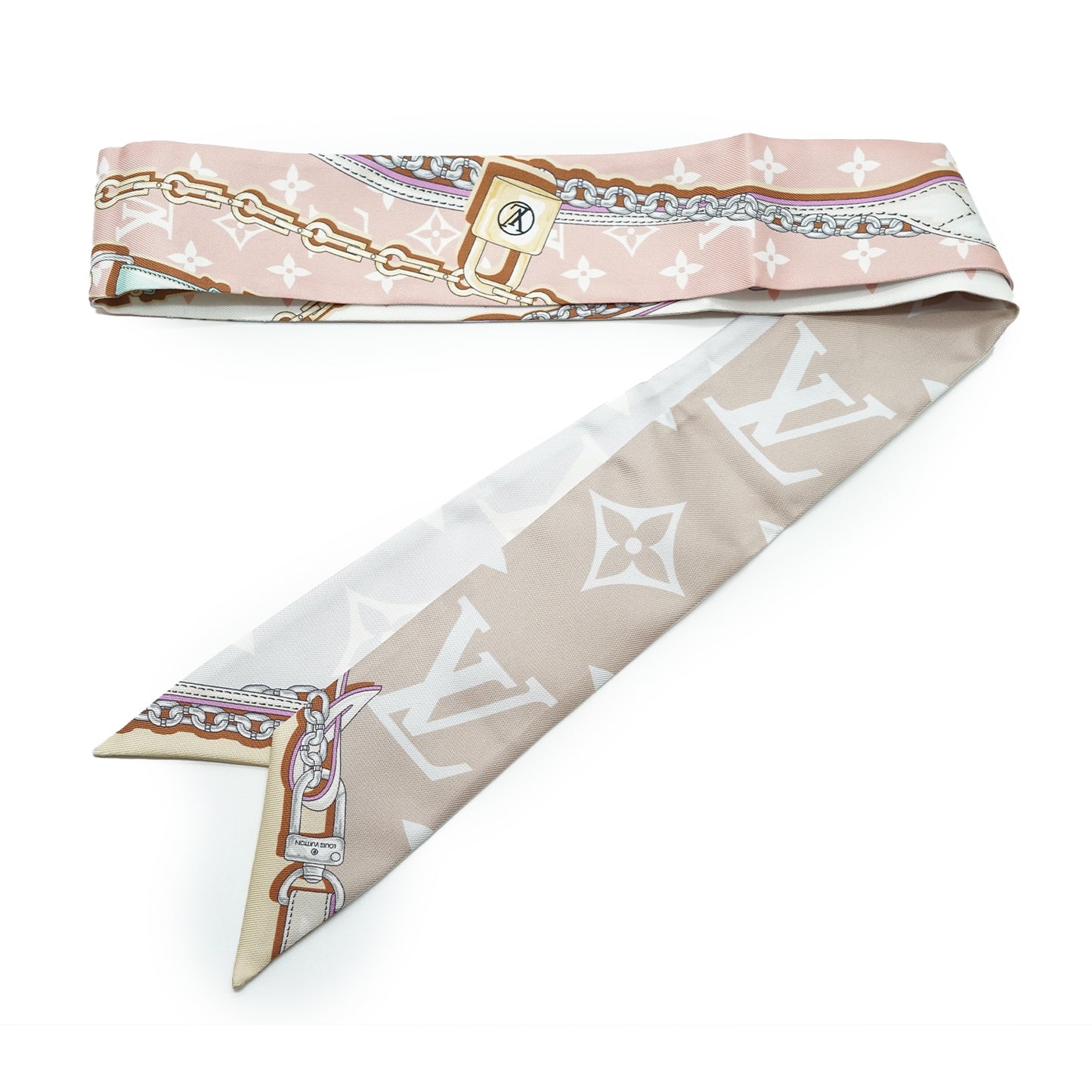 Monogram BB Bandeau Ultimate Silk Scarf