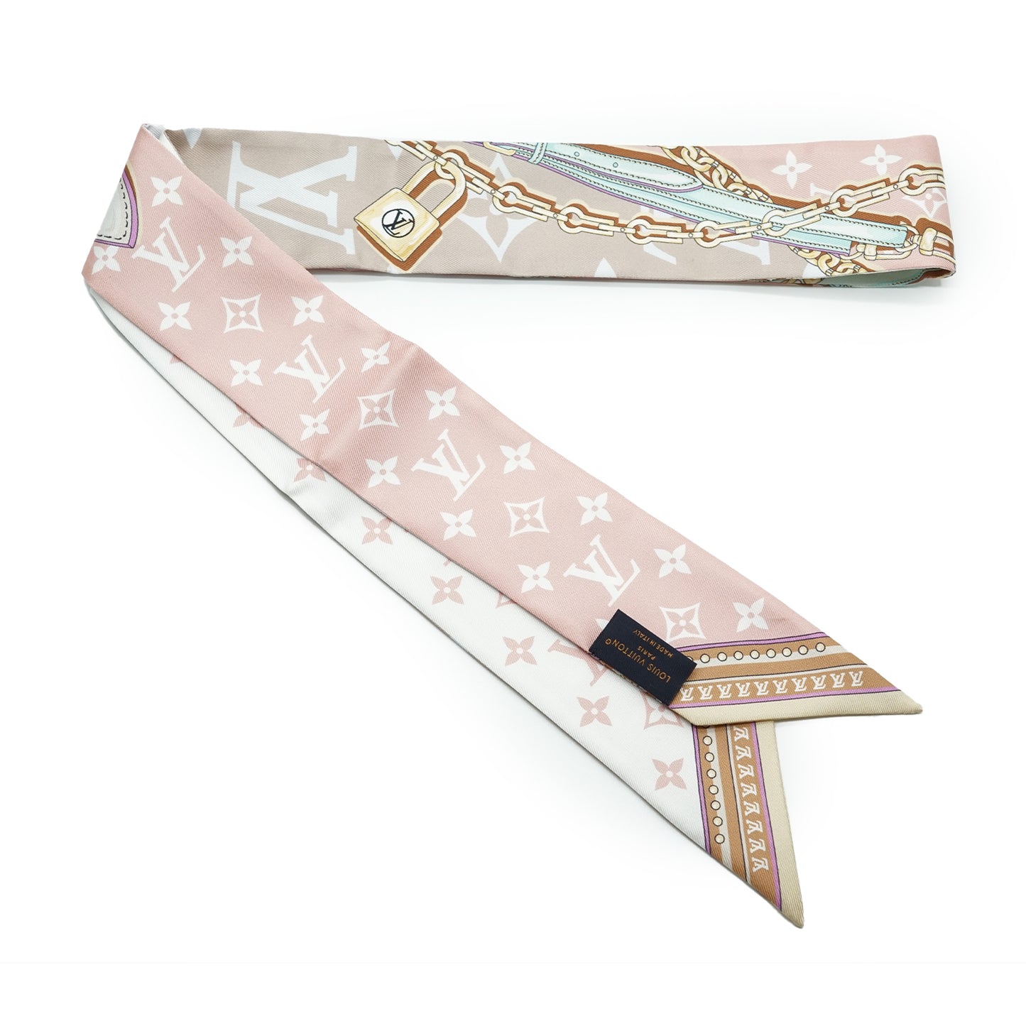 Monogram BB Bandeau Ultimate Silk Scarf
