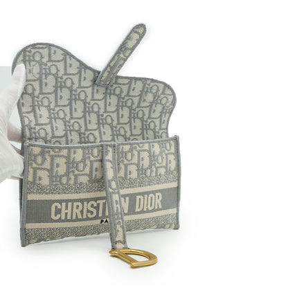 Oblique Jacquard Saddle Pochette Waist Bag
