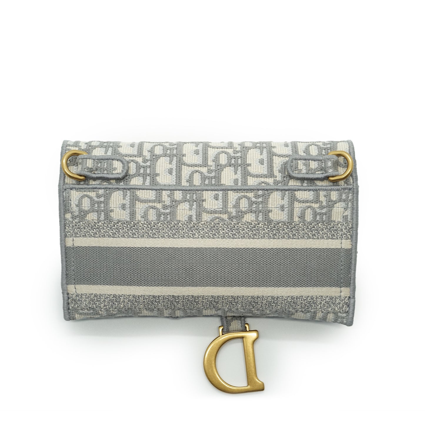 Oblique Jacquard Saddle Pochette Waist Bag