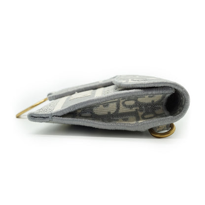 Oblique Jacquard Saddle Pochette Waist Bag