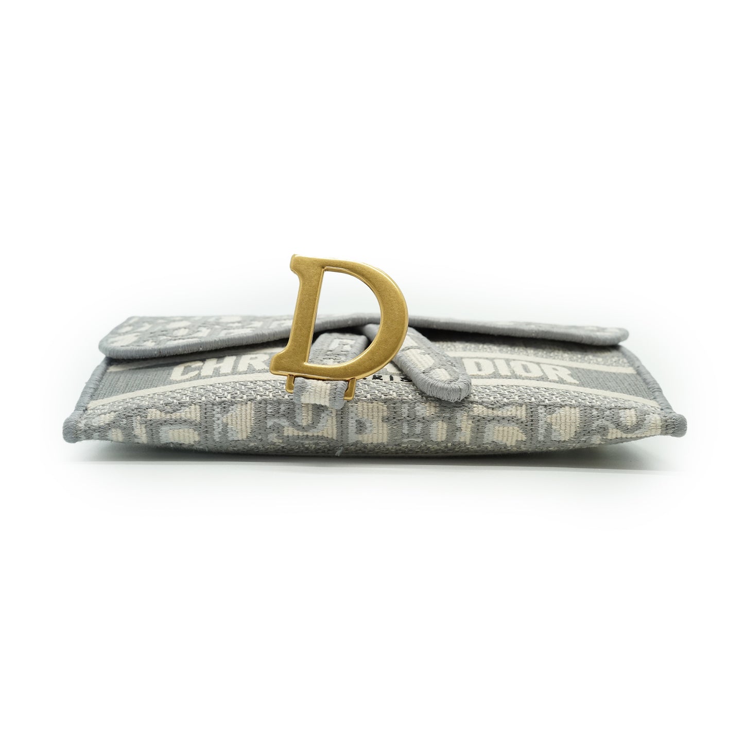 Oblique Jacquard Saddle Pochette Waist Bag
