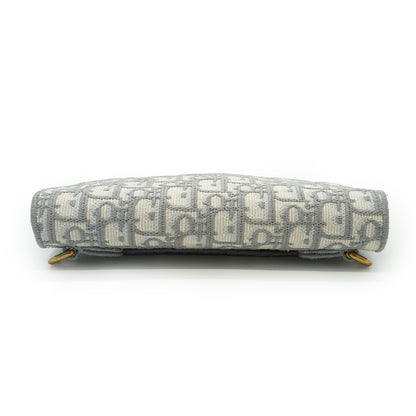 Oblique Jacquard Saddle Pochette Waist Bag