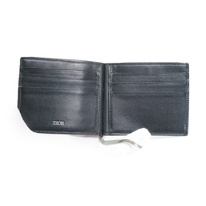 Dior Homme Bifold Card Holder Money Clip Wallet