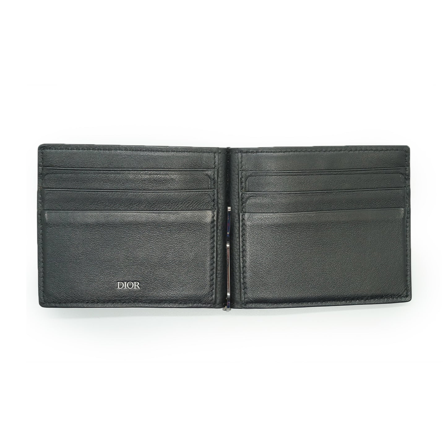 Dior Homme Bifold Card Holder Money Clip Wallet