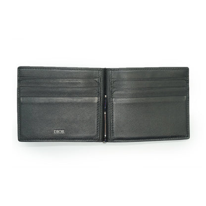 Dior Homme Bifold Card Holder Money Clip Wallet