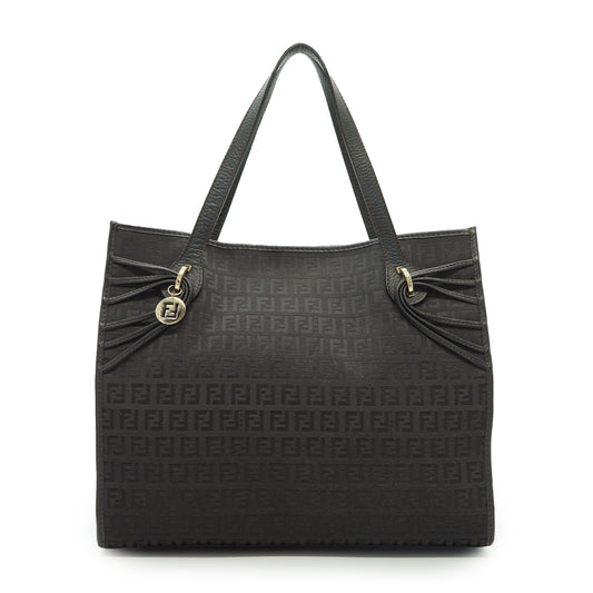 Zucchino Canvas Leather Tote
