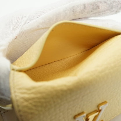 Capucines XS Sun Beam Taurillon Leather Trifold Wallet JP Limited Edition