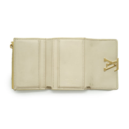 Capucines XS Sun Beam Taurillon Leather Trifold Wallet JP Limited Edition