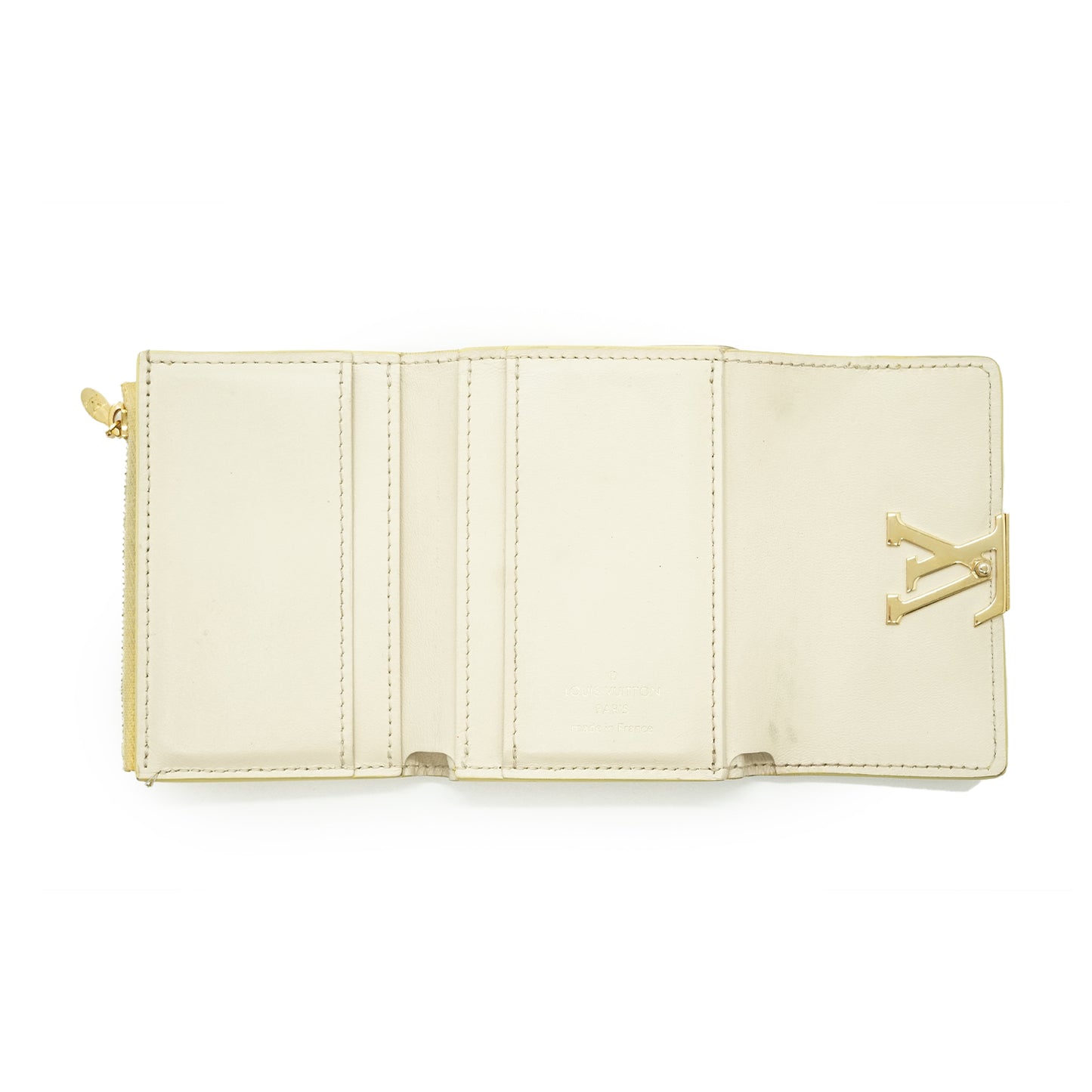Capucines XS Sun Beam Taurillon Leather Trifold Wallet JP Limited Edition