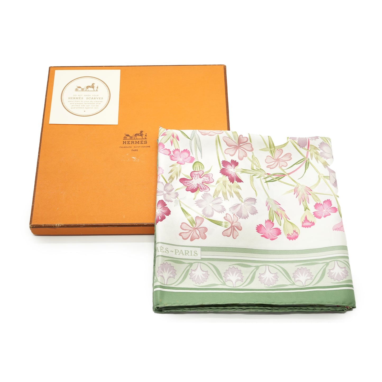 Oeillets Sauvages et autres Caryophyllees Silk Carre 90