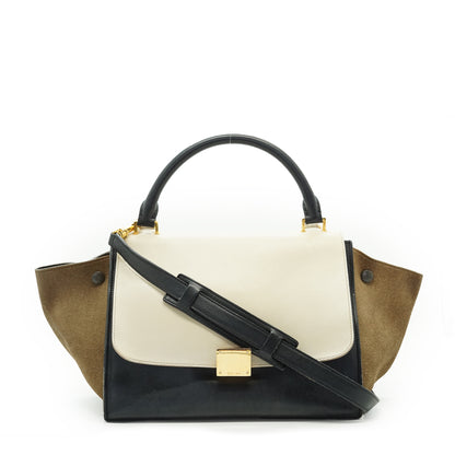 2way Tricolor Trapeze Bag