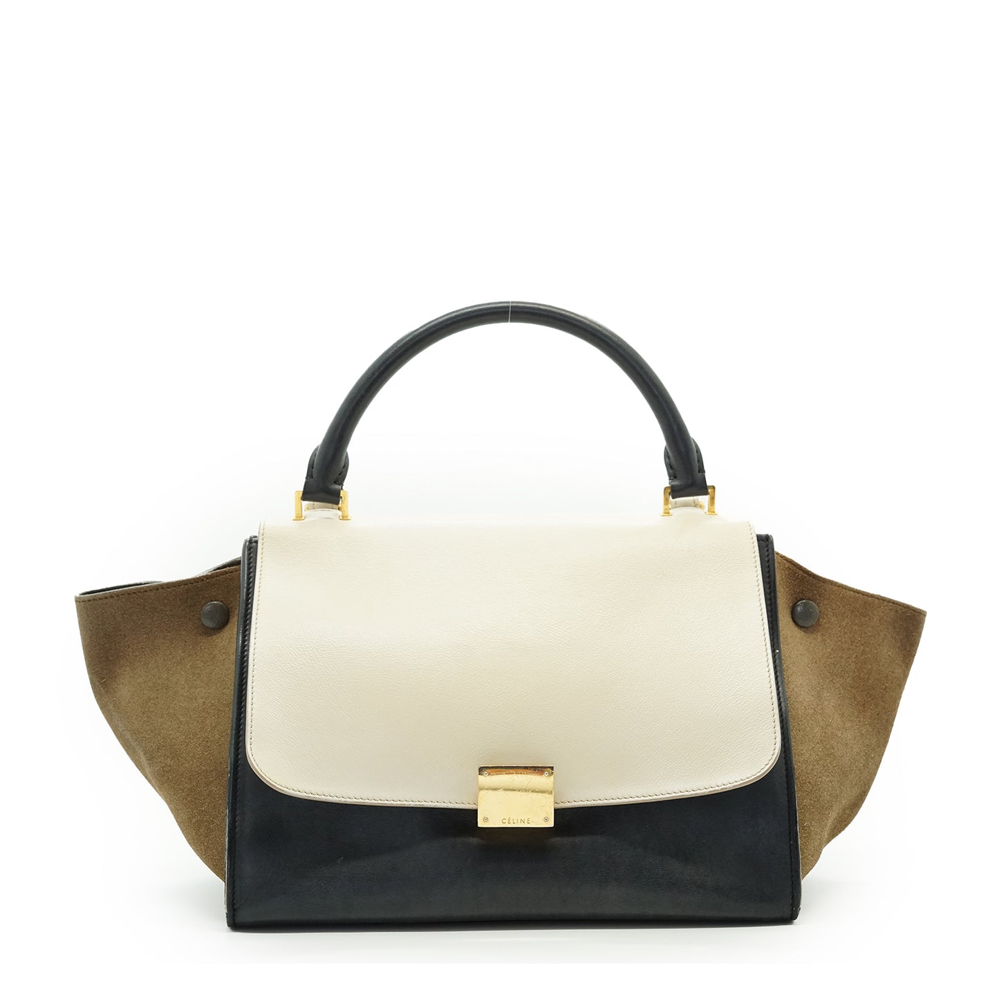 2way Tricolor Trapeze Bag