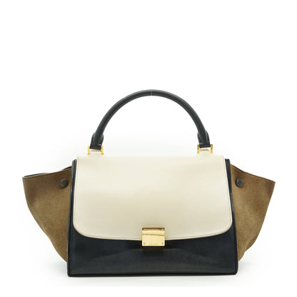 2way Tricolor Trapeze Bag