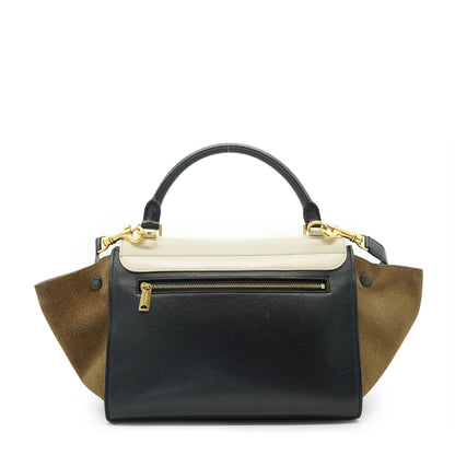 2way Tricolor Trapeze Bag