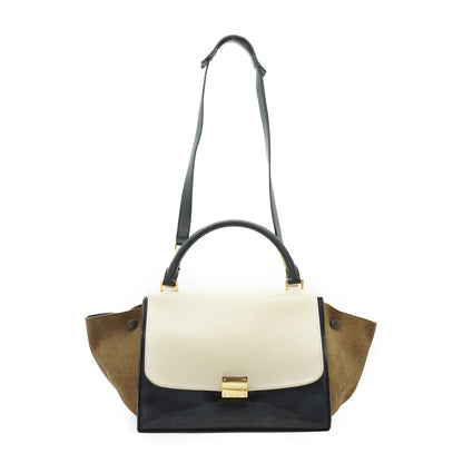 2way Tricolor Trapeze Bag