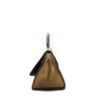 2way Tricolor Trapeze Bag