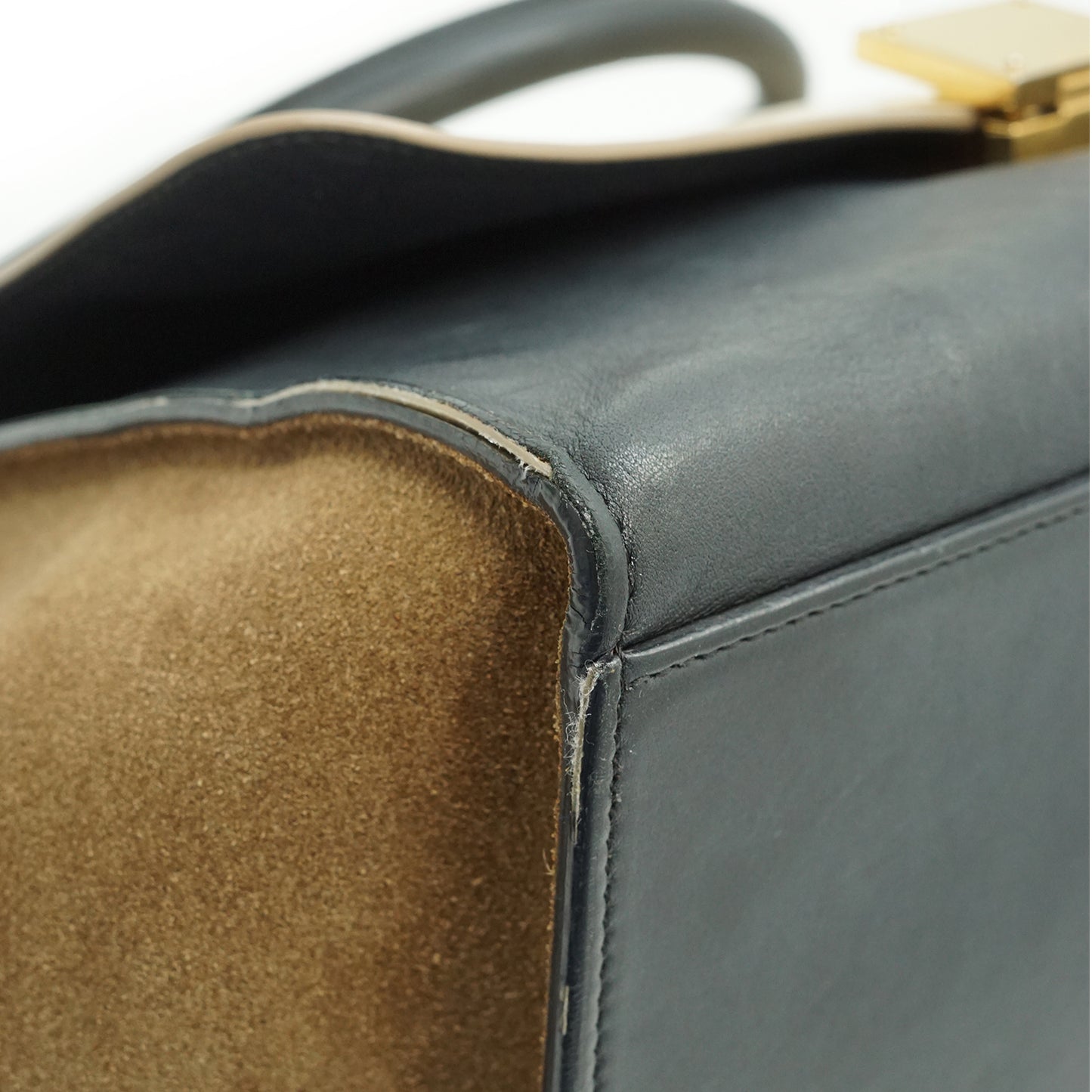 2way Tricolor Trapeze Bag