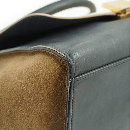 2way Tricolor Trapeze Bag