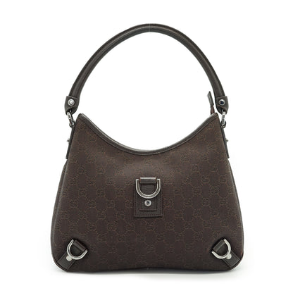 GG Canvas Abbey D-Ring Hobo Bag