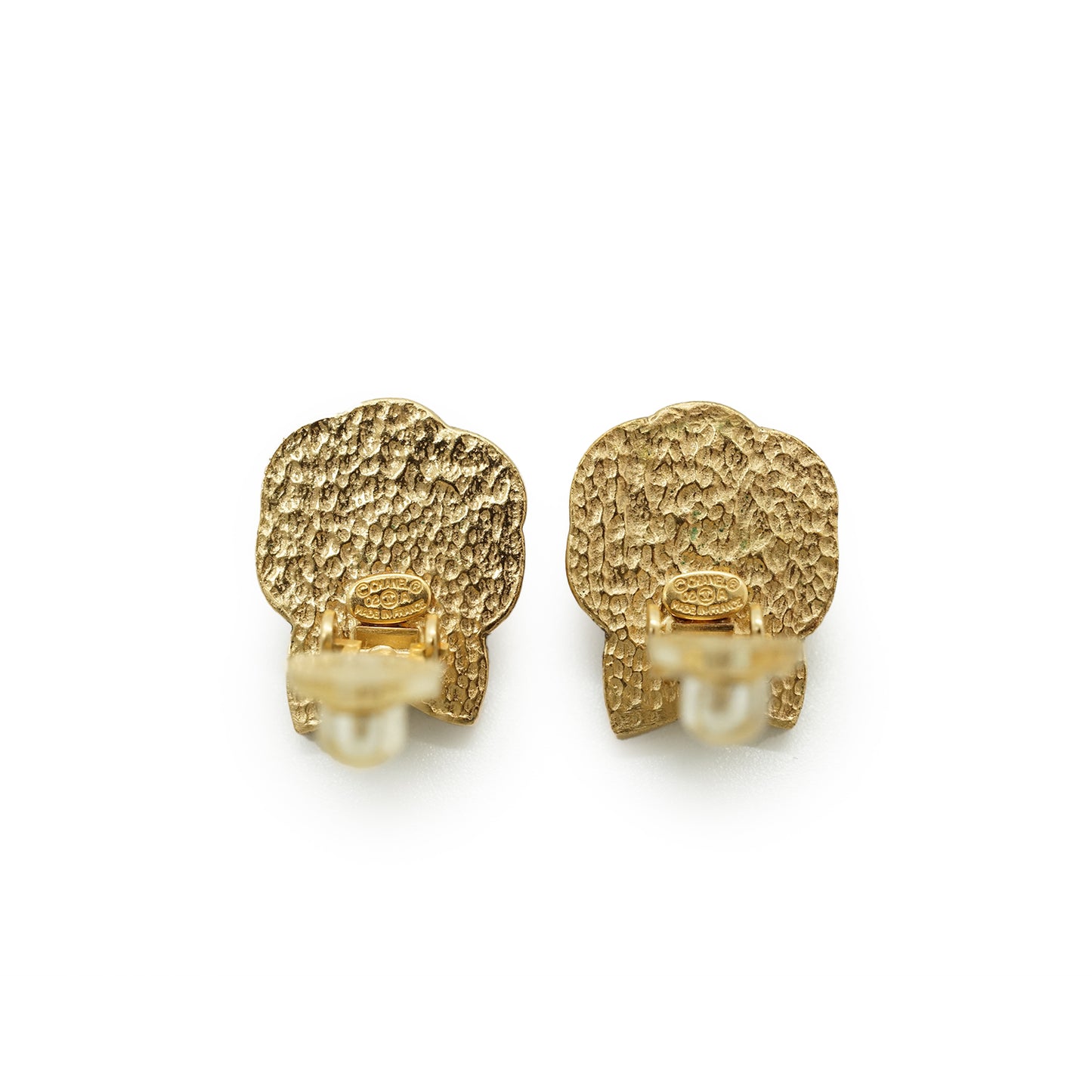 CC Camellia Clip-on Earrings