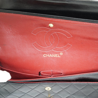 Double Flap Matelasse 25 Lambskin Chain Shoulder Bag