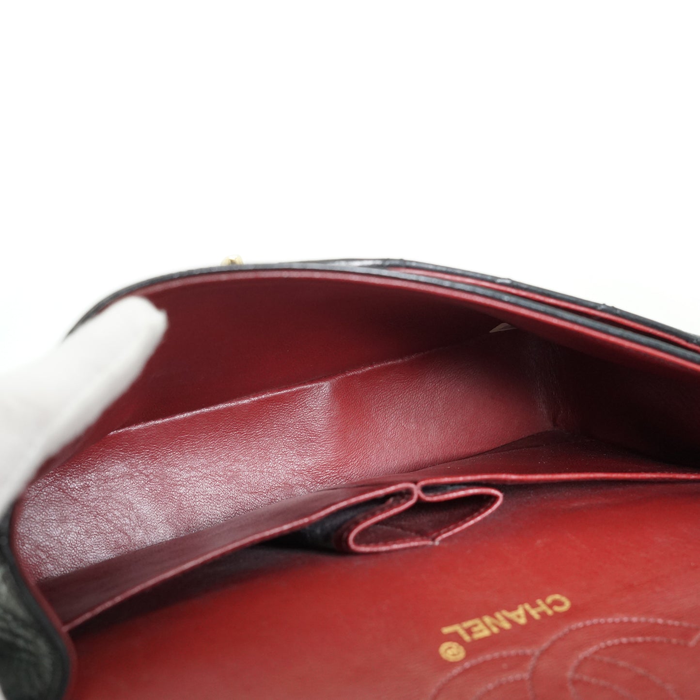 Double Flap Matelasse 25 Lambskin Chain Shoulder Bag