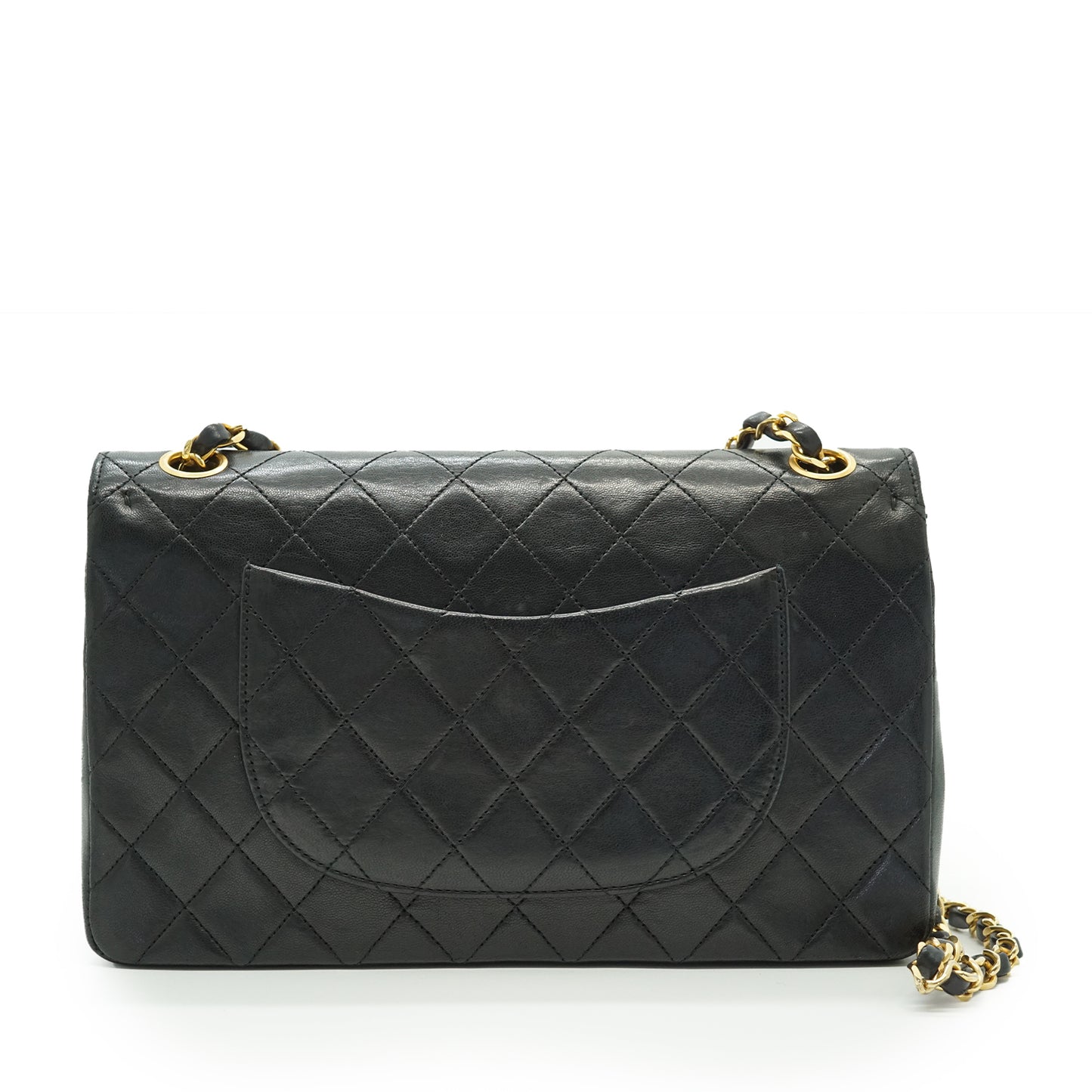 Double Flap Matelasse 25 Lambskin Chain Shoulder Bag