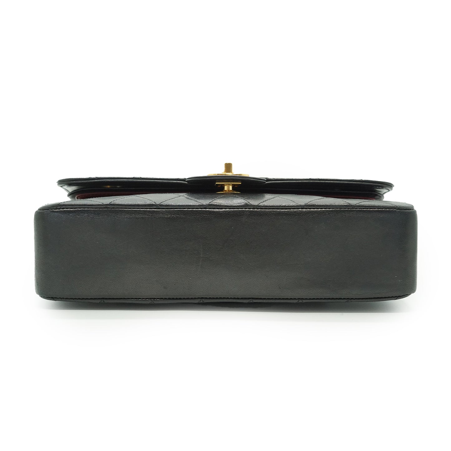 Double Flap Matelasse 25 Lambskin Chain Shoulder Bag