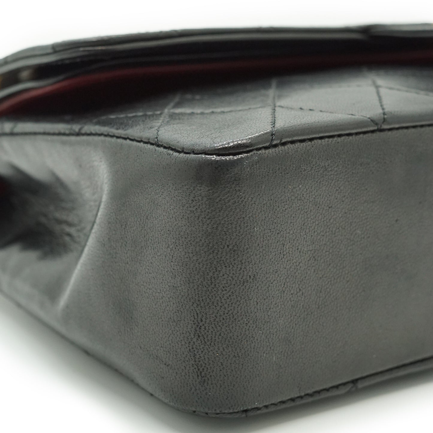 Double Flap Matelasse 25 Lambskin Chain Shoulder Bag