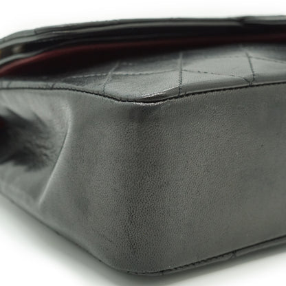 Double Flap Matelasse 25 Lambskin Chain Shoulder Bag
