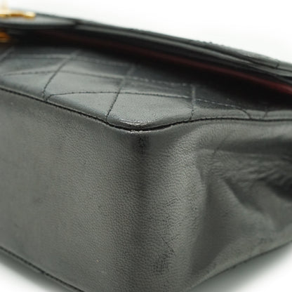 Double Flap Matelasse 25 Lambskin Chain Shoulder Bag