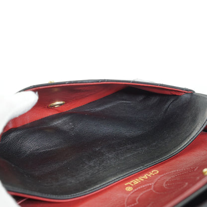 Double Flap Matelasse 25 Lambskin Chain Shoulder Bag