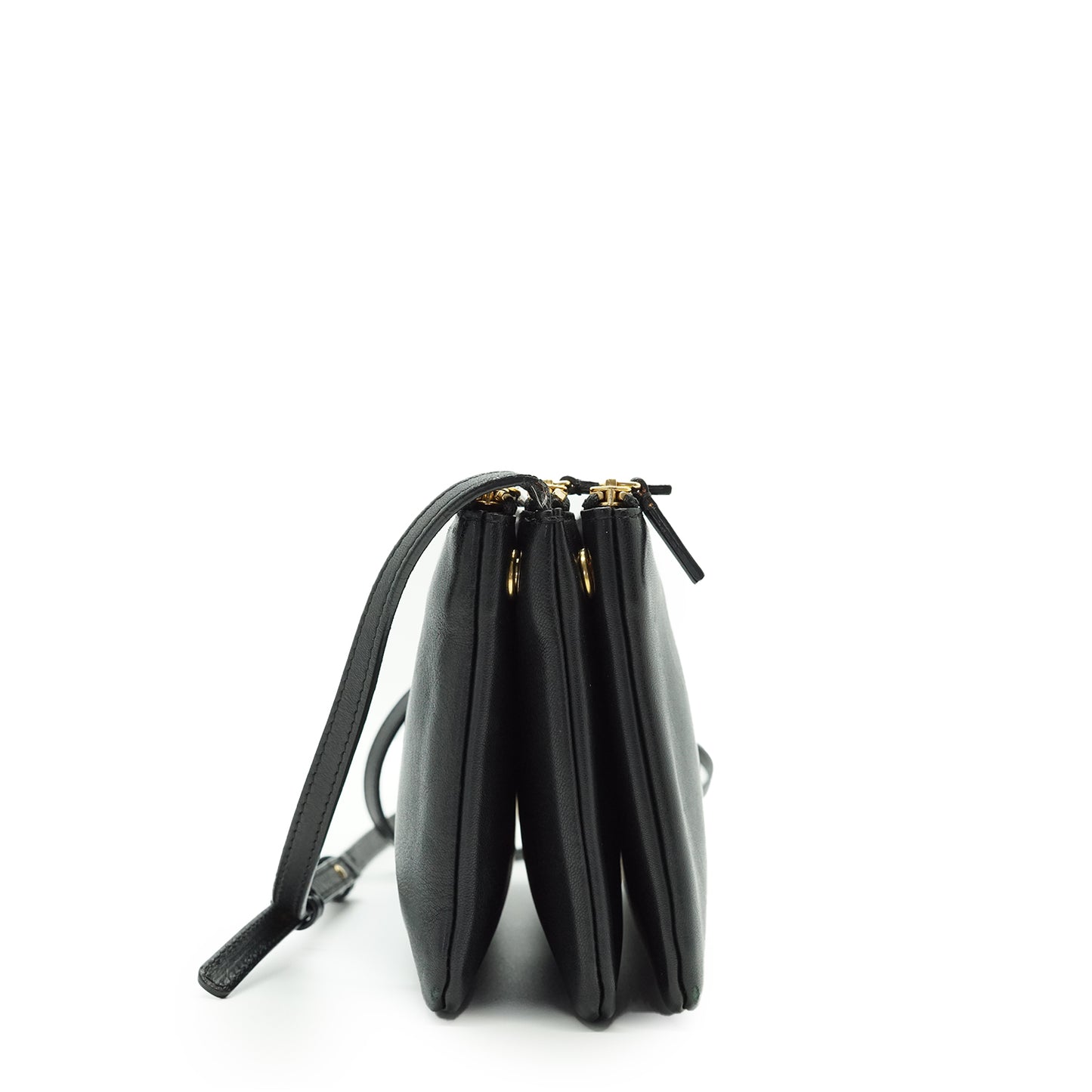 Lambskin Small Trio Shoulder Bag