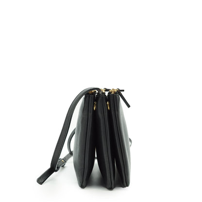 Lambskin Small Trio Shoulder Bag