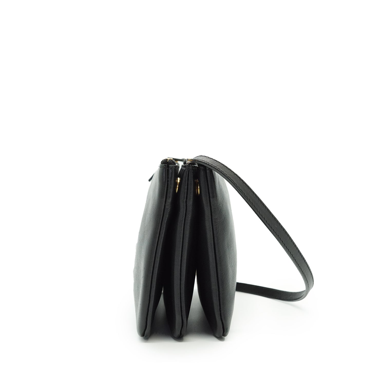 Lambskin Small Trio Shoulder Bag