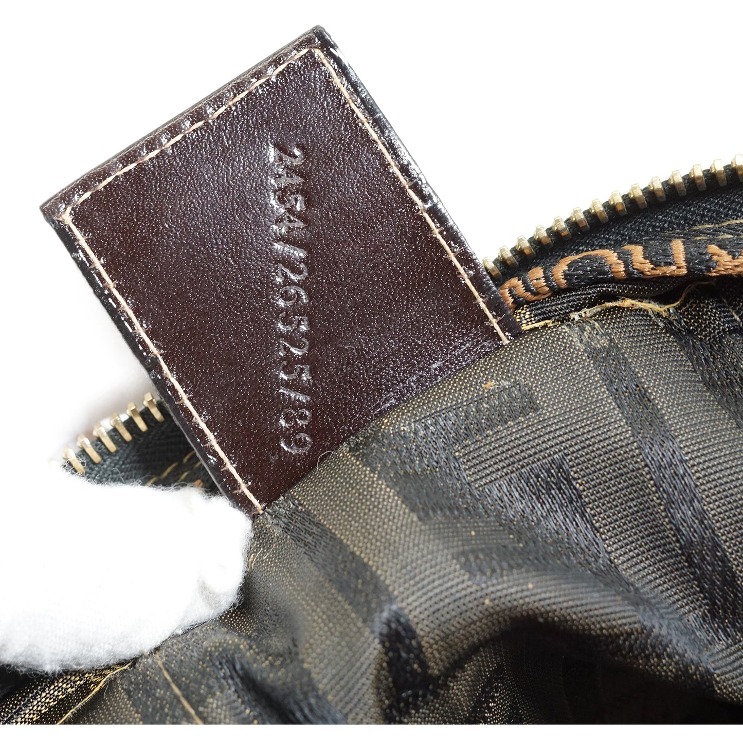 Camouflage Zucca Logo Pouch Tote