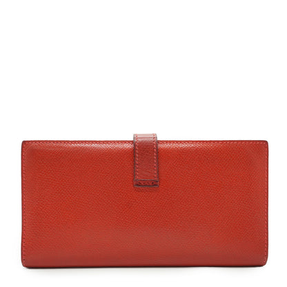 Bearn 2 Plis Epsom Bifold Long Wallet