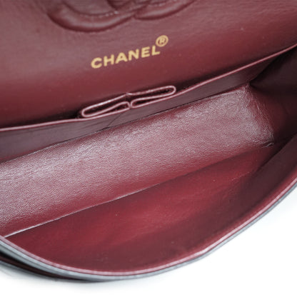 Double Flap Matelasse 25 Lambskin Chain Shoulder Bag