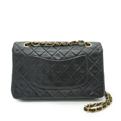 Double Flap Matelasse 25 Lambskin Chain Shoulder Bag