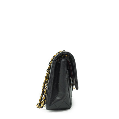 Double Flap Matelasse 25 Lambskin Chain Shoulder Bag