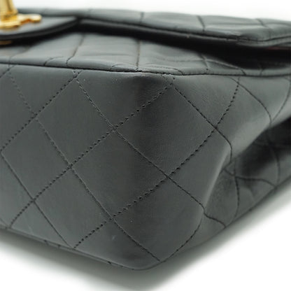 Double Flap Matelasse 25 Lambskin Chain Shoulder Bag