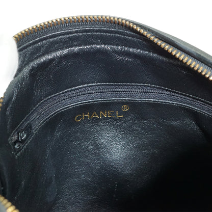 Vintage Matelasse Lambskin CC Triangle Pocket Tassel Chain Shoulder Camera Bag