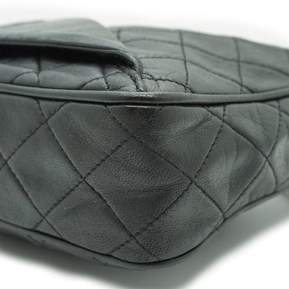 Vintage Matelasse Lambskin CC Triangle Pocket Tassel Chain Shoulder Camera Bag