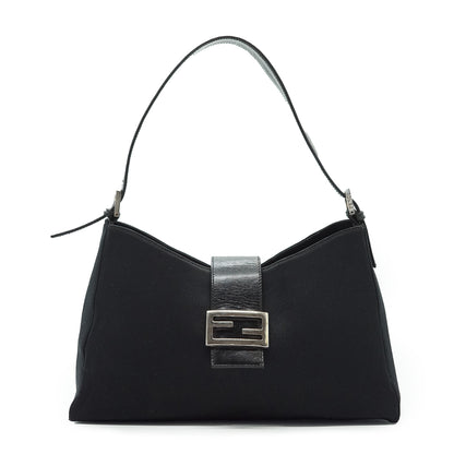 Mamma Baguette Cotton Shoulder Bag
