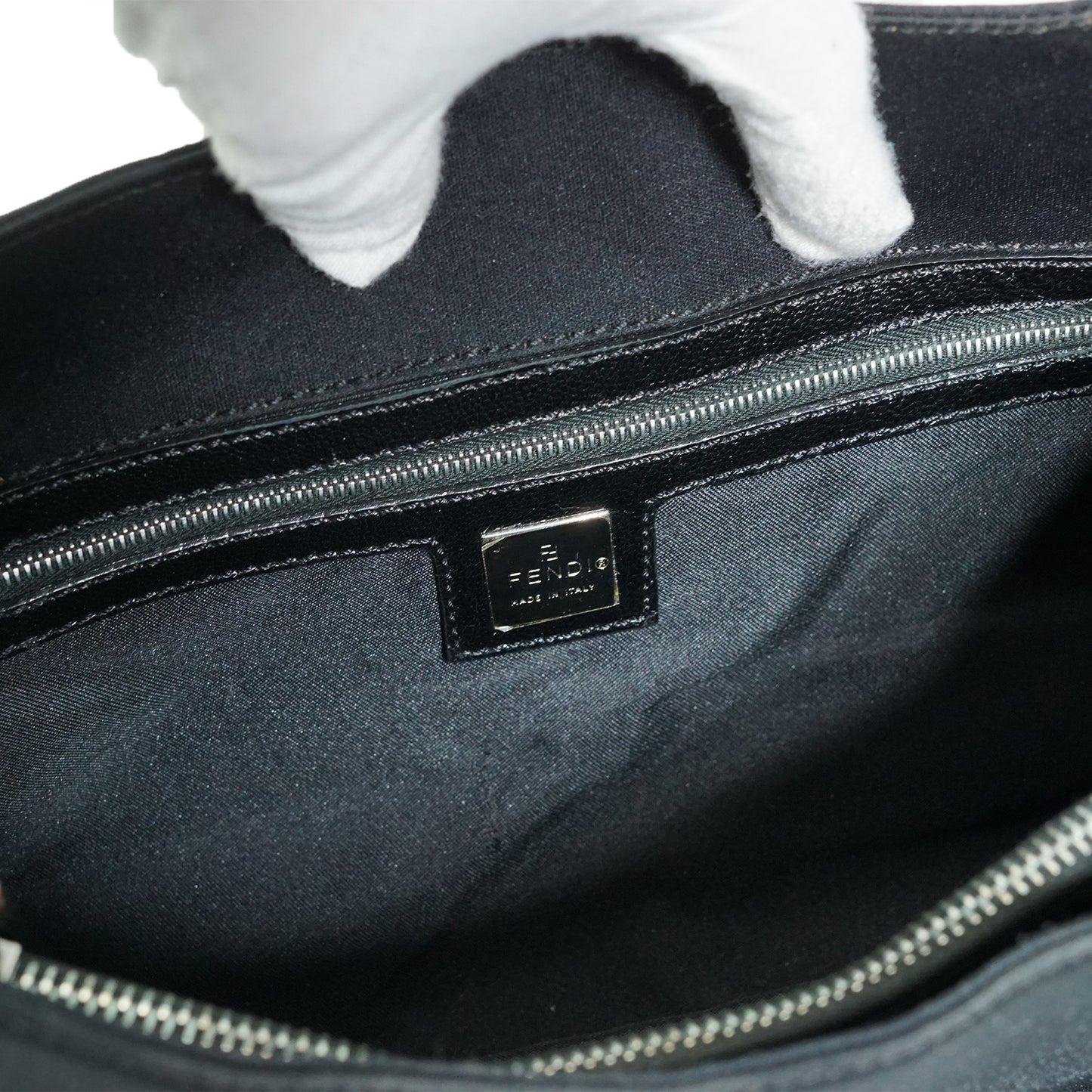 Mamma Baguette Cotton Shoulder Bag
