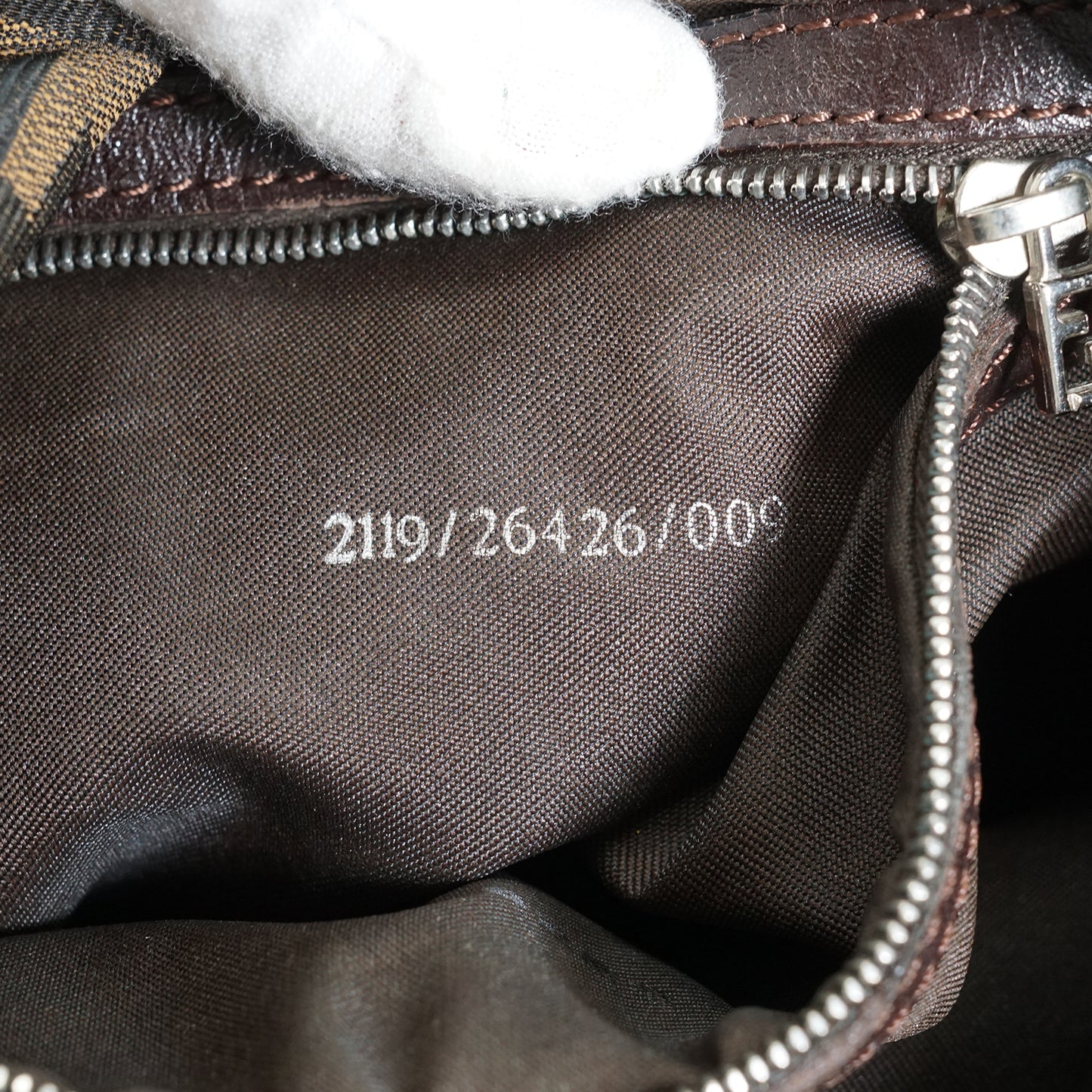 Zucca Nylon Shoulder Bag