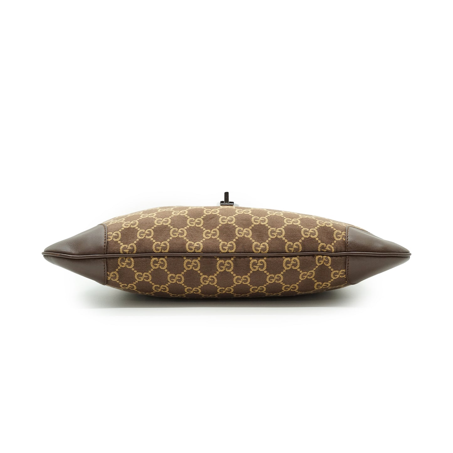 Vintage GG Canvas Leather Jackie Shoulder Bag